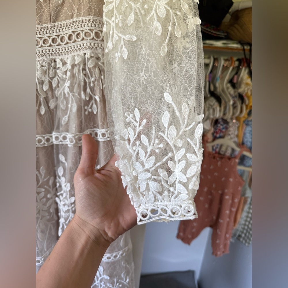 Ivy City Sicily Dress - Champagne Lining